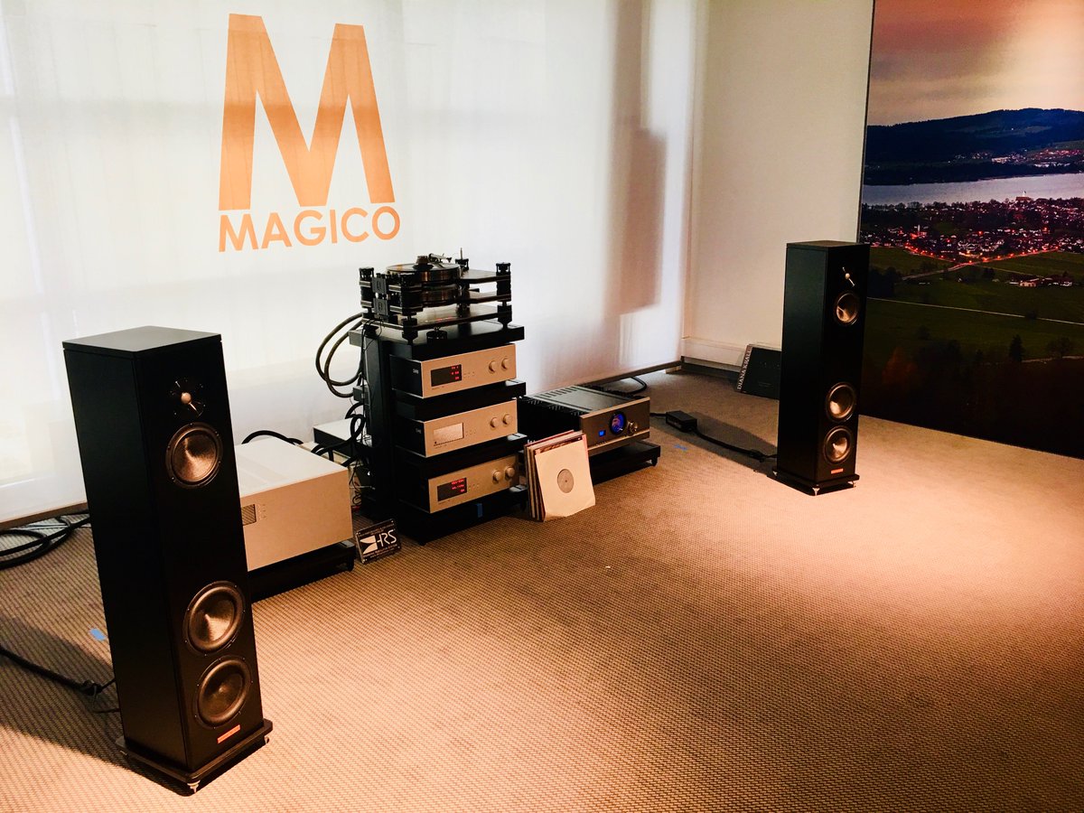 hashstar_pr's tweet photo. Magico A3: never has a pair of speakers looked so unassuming yet sounded so magnificent. @MagicoLLC @Absolute_Sounds #HighEnd2018 #munichhighend #hifi #audio #luxury #speakers https://t.co/bFTlLNf7zT