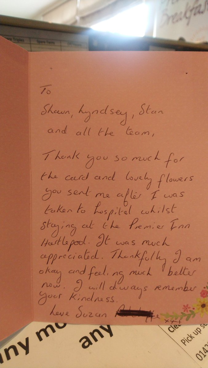 Sweets words from a sweet lady. Great work from the team who helped a guest in distress. Amazing that she took the time to post this. #teameffort #pifamily - night and day reception + housekeeper mentioned recognised. Well done all <a href="/jfair79/">Jon Fairbairn</a> <a href="/SDEBDD/">simon ewins</a> <a href="/AndyFr4ncis/">AndyFr4ncis</a> <a href="/js_northeast/">JS_Northeast</a>