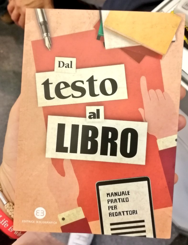 editoriaUnicatt's tweet photo. Uno dei testi di riferimenti del nostro incontro in corso proprio ora al @SalonedelLibro nell'#AreaEditoria ๐ Al momento il focus verte su: D eufoniche e concordanze ๐ Come siete messi con la grammatica? Siete aggiornati?
#SalTo18 #lavorareineditoria #editoriaunicatt #con3 https://t.co/kEeNolFwrl