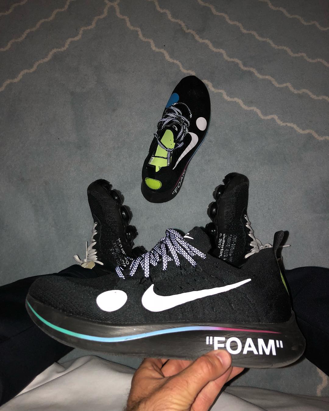 Project Destroyer on X Off White x Nike Zoom Fly Mercurial Flyknit Release Date June 18 Color Black Volt White Style AO2115 001 Both colorways of the Off White x Nike Zoom Fly Mercurial Flyknit will r...