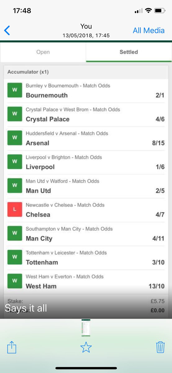 Paulyb1977's tweet photo. @ChelseaFC I would have won £500. I think For such a terrible performance you should donate it to charity. https://t.co/vJoPWdsE3C