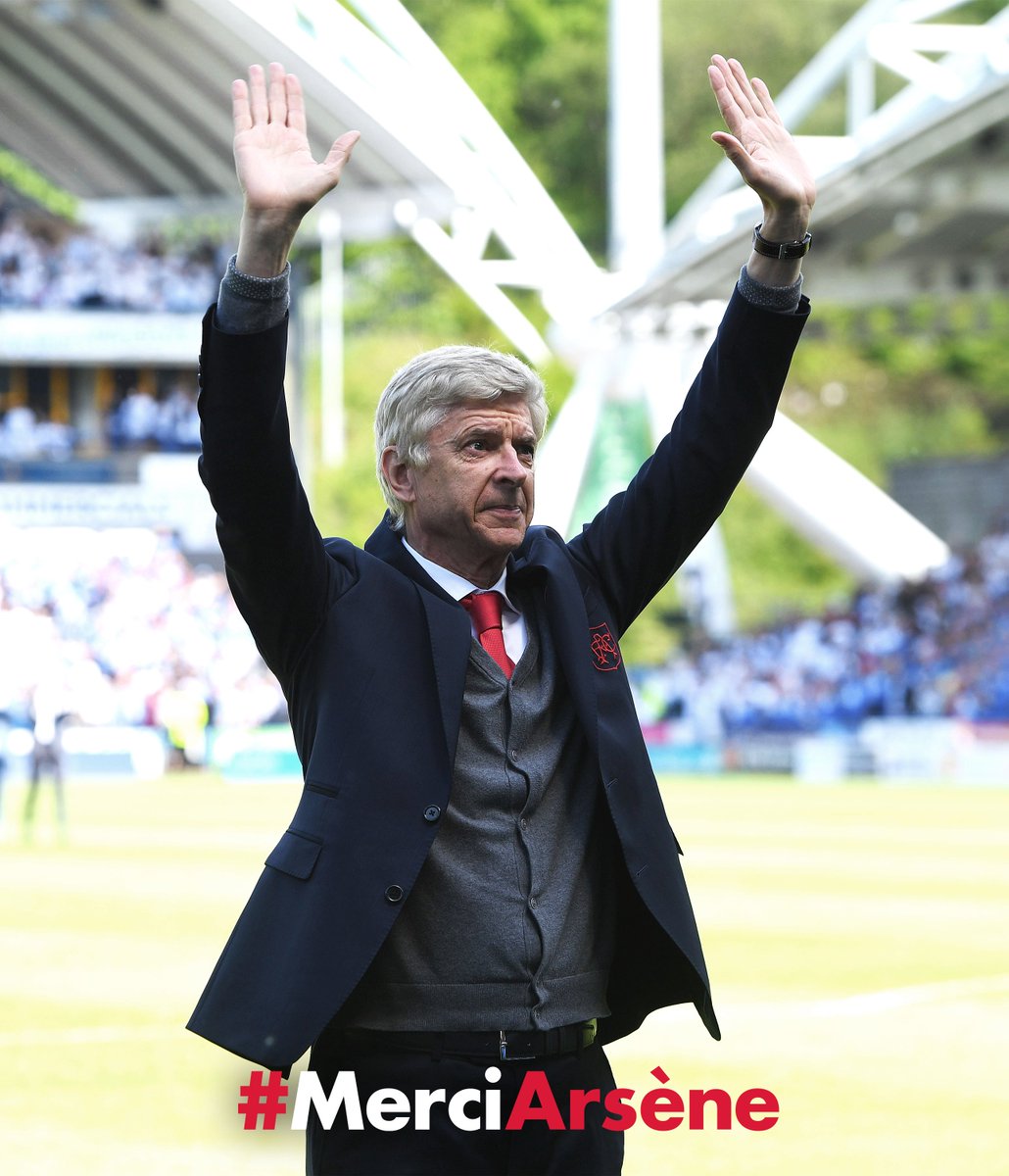 What an emotional day it's been...

For 7,895 days, Arsène Wenger has been our manager - how are you feeling right now?

#MerciArsène