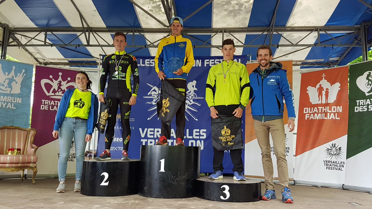 Nice to be back on the podium 😀😀, first triathlon French grand Prix ✔️, another thanks to <a href="/TredzBikes/">Tredz</a> for the continued support 🏊🚴🏃