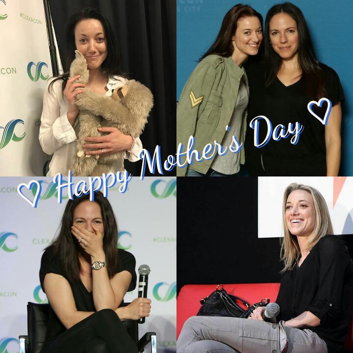 Happy mother's day everyone. ♥ <a href="/ZoiePalmer/">Zoie palmer</a> <a href="/Anna_Silk/">Anna Silk</a> <a href="/evaugier/">Emmanuelle Vaugier</a> #zoiepalmer #annasilk #lostgirl #MothersDay