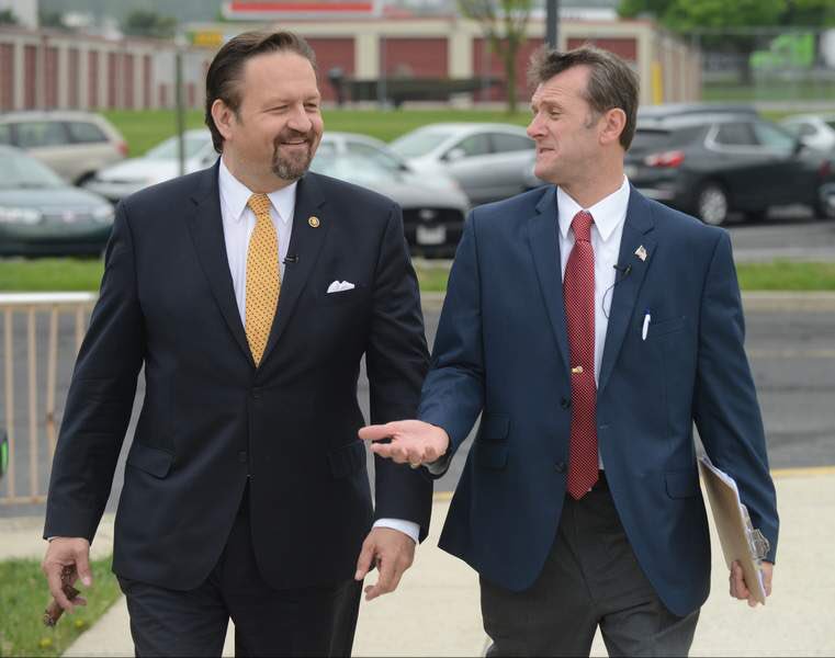 Scottforpa's tweet photo. I would like to again thank @SebGorka for coming to #PA9 and speaking on behalf of my campaign. There is a clear path forward for America and it involves electing citizen politicians with a record we all can stand behind. I am asking all of you to join me May 15th, let's #MAGA ! https://t.co/G7kOKrULT0