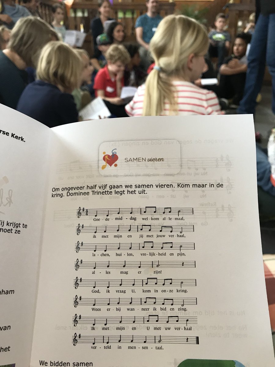 Wat een vrolijke #Kliederkerk proefeditie vanmiddag samen met <a href="/luthersdenhaag/">Luthers Den Haag</a> in de Lutherse kerk. Samen #ontdekken #vieren #eten