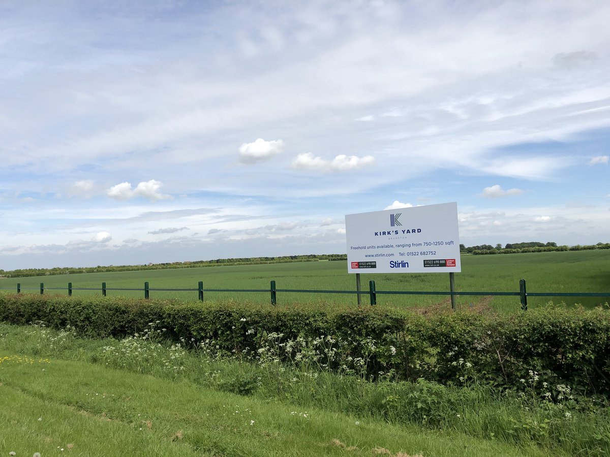 stirlindev's tweet photo. Exciting times @kirksyard as we start to focus on enabling works, security fencing &amp; site preparation works. #Branston #Lincoln #development #property https://t.co/ayH67CbgsY