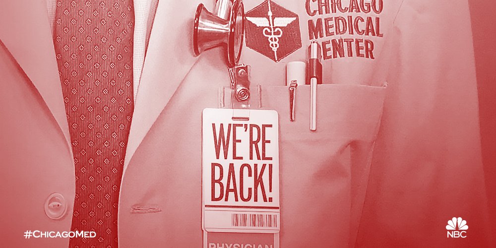 NBCChicagoMed's tweet image. The doctors are on call for another year. #ChicagoMed returns Wednesdays this fall to @NBC!