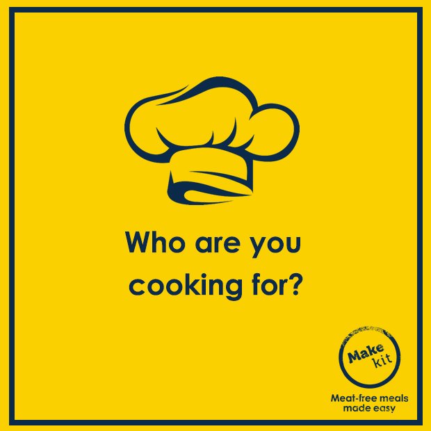 makekitfood's tweet image. Knowing how to cook is a real gift, something you can be proud of, so it's nice to share it!  😊

We don't know about you, but the weekend is a great time to get in the kitchen and make a delicious meal for you and some friends! Are you cooking for anyone special today? 💚