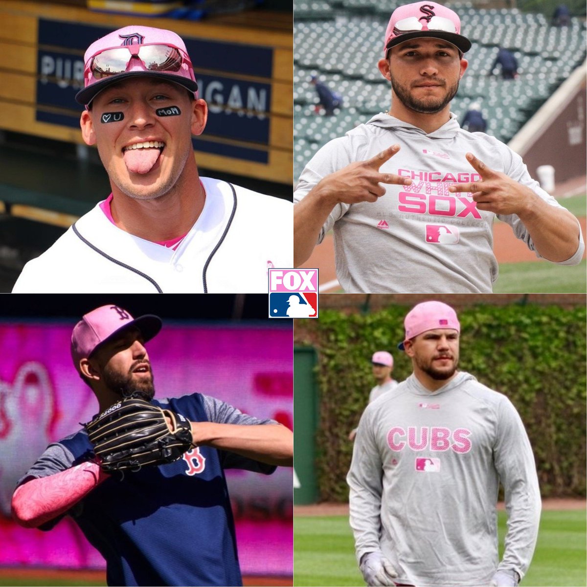 MLBONFOX's tweet photo. Happy Mother's Day from around the league! https://t.co/QFcpe97OuL