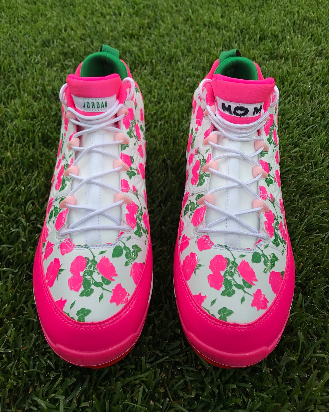 SoleCollector.com on X: Air Jordan 9 Low Mother's Day PE for Manny  Machado.  / X