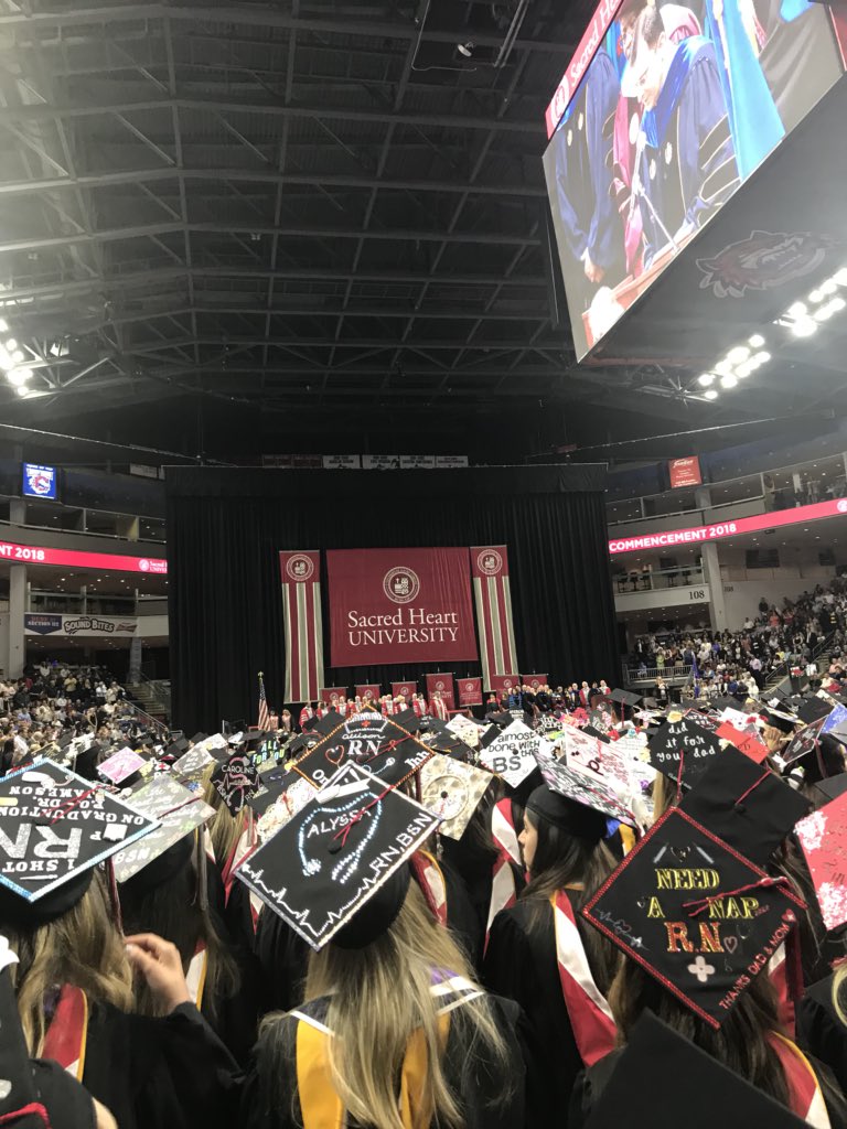 SHUswimPIONEERS's tweet photo. Congratulations to @SHUswimPIONEERS Class Of 2018 Graduates 🎓Anna Brown 🎓 Nicole Pergolotti & 🎓 Emily Shenk. What a wonderful day! #SHUGrad #WeAreShu https://t.co/upXl96TNbP