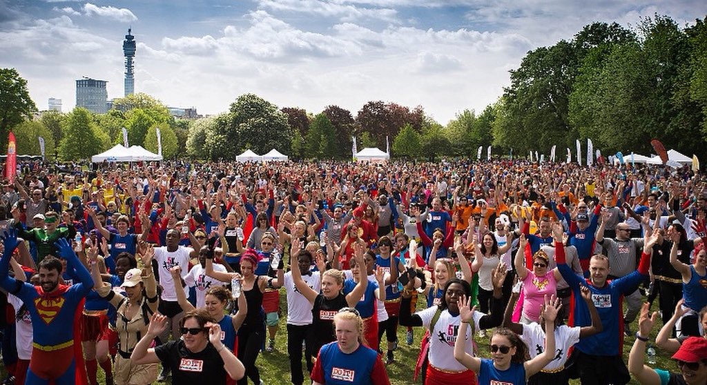 olly_stock's tweet photo. Amazing scenes today - stage view @doitforcharity ‘Superhero Run’ earlier that I hosted for the 2nd year. #RunHeroRun2018 #EventHost https://t.co/TsI1FnQvxS