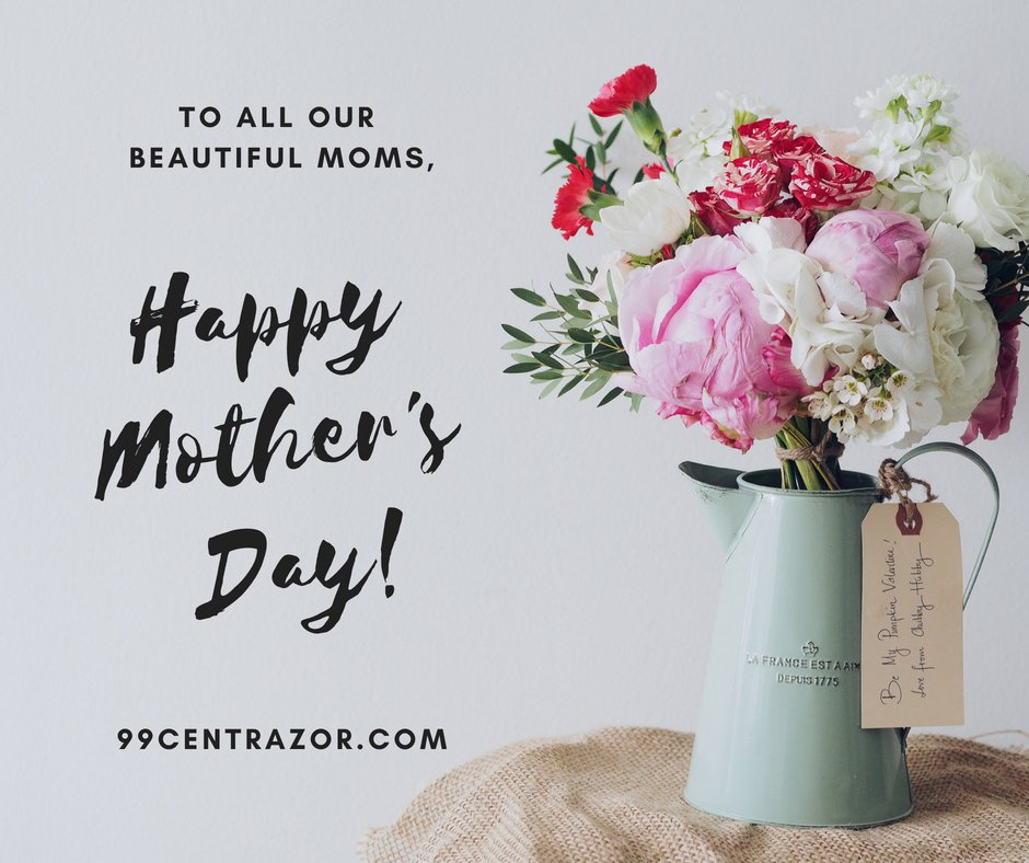 99CentRazor's tweet photo. Happy Mother's Day! Thank you moms for all you do! #MothersDay 💕💐 https://t.co/cWNKnjzbdO