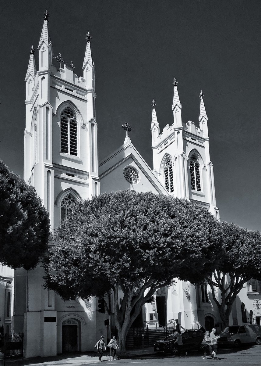 National Shrine of St. Francis of Assisi, at Columbus and Vallejo
__
#sanfrancisco #urbanphotography #sanfranciscoarchitecture #architecturephotography #gothicrevival #normangothic #northbeach