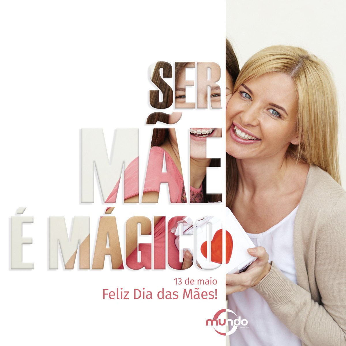 AgenciaMundoCM's tweet photo. 13 de Maio - Feliz Dia das Mães
#diadasmães #agênciamundo https://t.co/CvpTm78Qnf