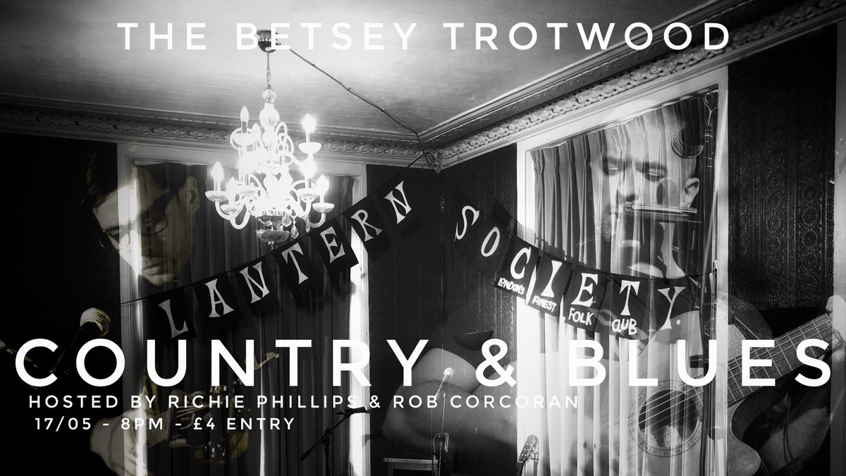 Next week! <a href="/LanternSociety/">The Lantern Society</a> we pay tribute to country and blues, two styles which are the foundations to #songwriters. These two styles are more prevalent and fused within our #music and tell great stories which in turn inspire us to tell our own. #live <a href="/the_betsey/">The Betsey Trotwood</a> #ThursdayNight