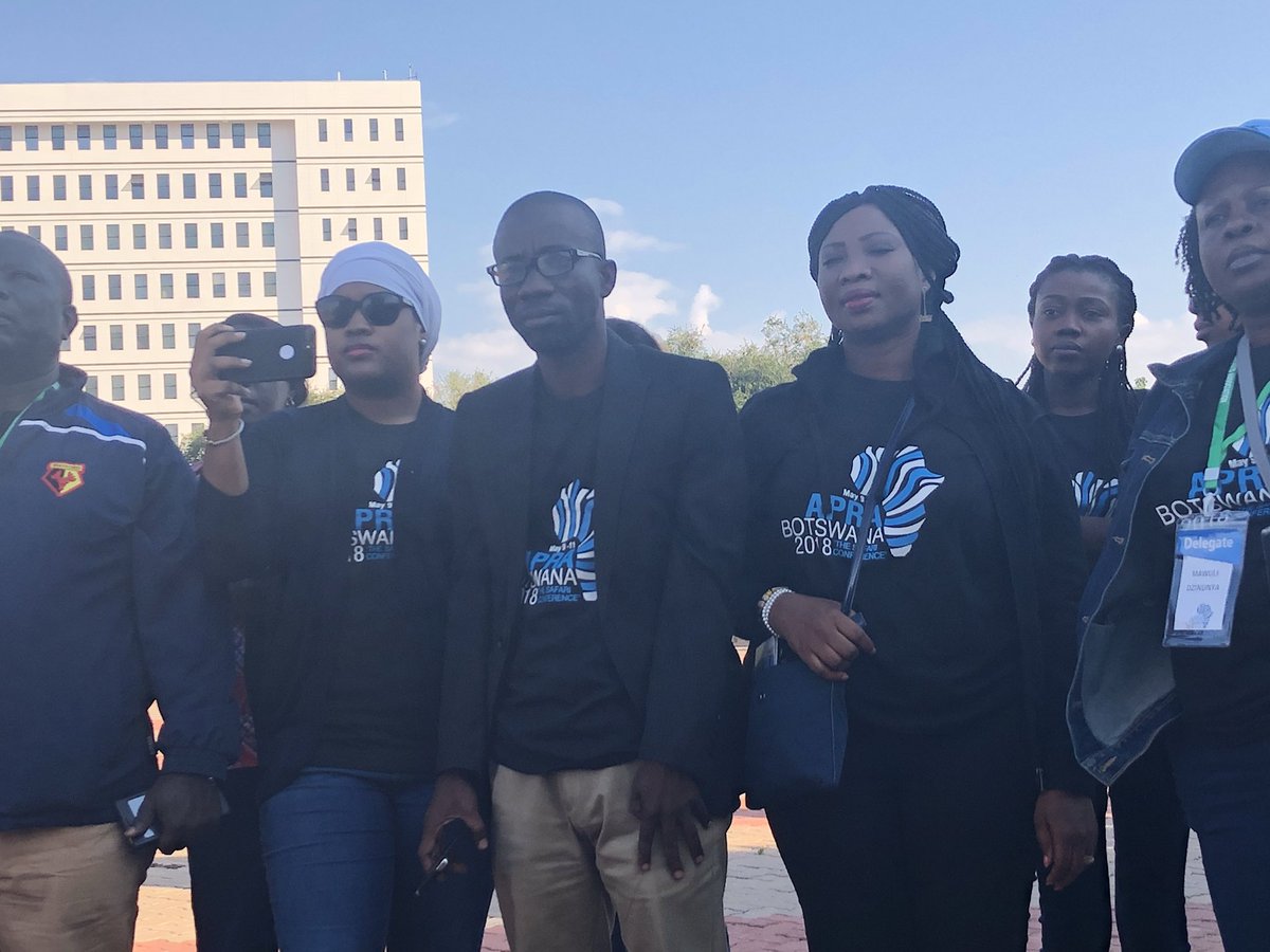 Solaceama's tweet photo. @APRAtweets @Solaceama @NkiruOlumideOjo #APRABOTSWANA2018 https://t.co/WoVRGjfIfP