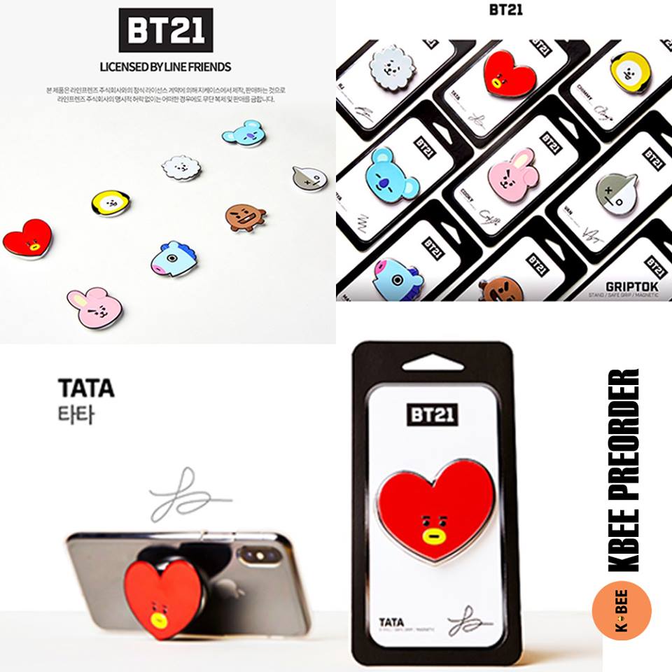 KBee0629's tweet photo. - THREAD -
[MYGO] BTS BT21 Smartphone GRIPTOK

WM:
RM80/one griptok
EM:
RM90/one griptok

*CAN CHOOSE MEMBER
*Inclusive of postage

Closing Date : 30TH MAY 2018 12AM

Payment and Order Details:
https://t.co/onjA6iAIQD …

#MYGO #Preorder #BTS #BT21 #griptok #Army 
#KBee0629 https://t.co/wQNNkranay