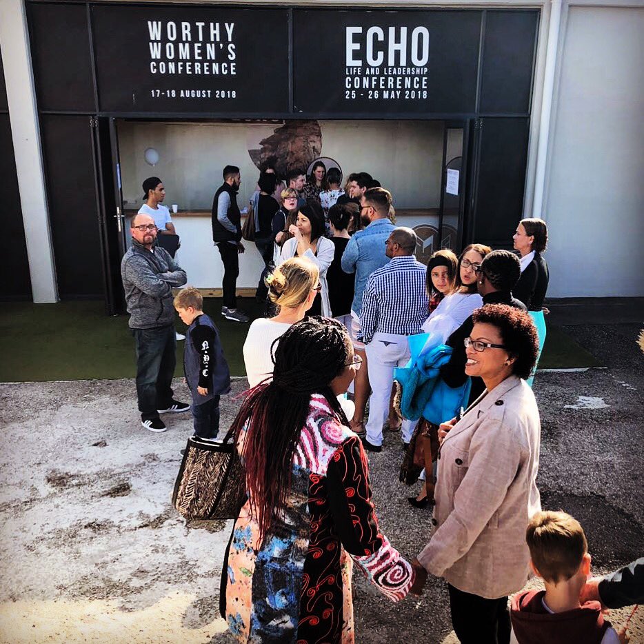 GeorgeGeorgiou7's tweet photo. Just 12 days to go before our first ECHO conference @Fathershousesa ... so much excitement for this as our city @NMBmunicipality hosts pastors and believers from across the county and as so many queued for tickets this morning!
#echoconference #OurStoryEchosHisGlory https://t.co/Js1gJU8x2n