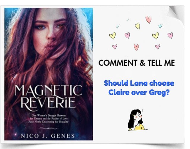NicoJGenes's tweet image. #questions #decisions amzn.to/2FKiYVt
amzn.to/2rbR3dM

#thereverieseries #magneticreverie #reveriegirl #novel #romance #lesfic #bisexual #dreamsarereal ❤️
#writer #writing #romancewriters ift.tt/2rEbfTB