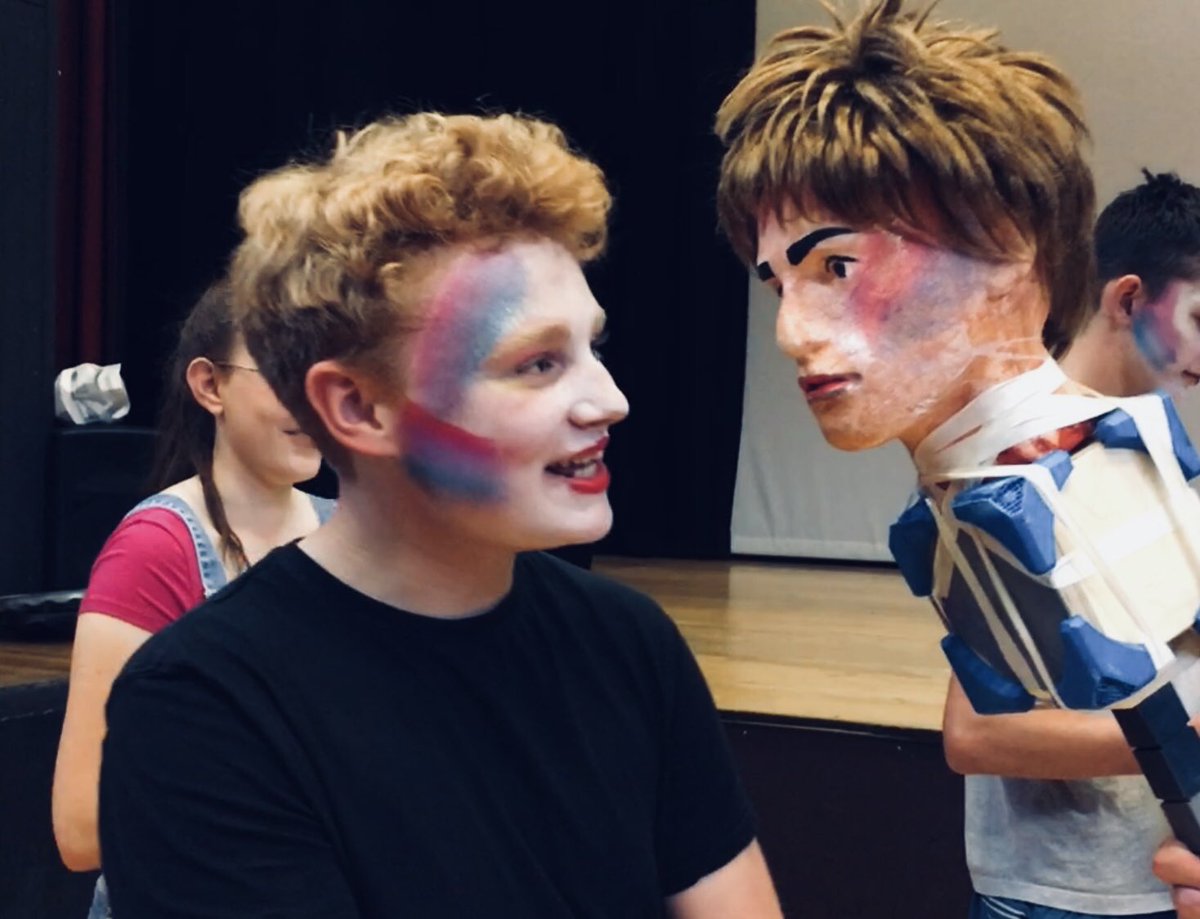 MillfieldDrama's tweet photo. Great Beowulf rehearsal in progress! https://t.co/nh181TFYF3