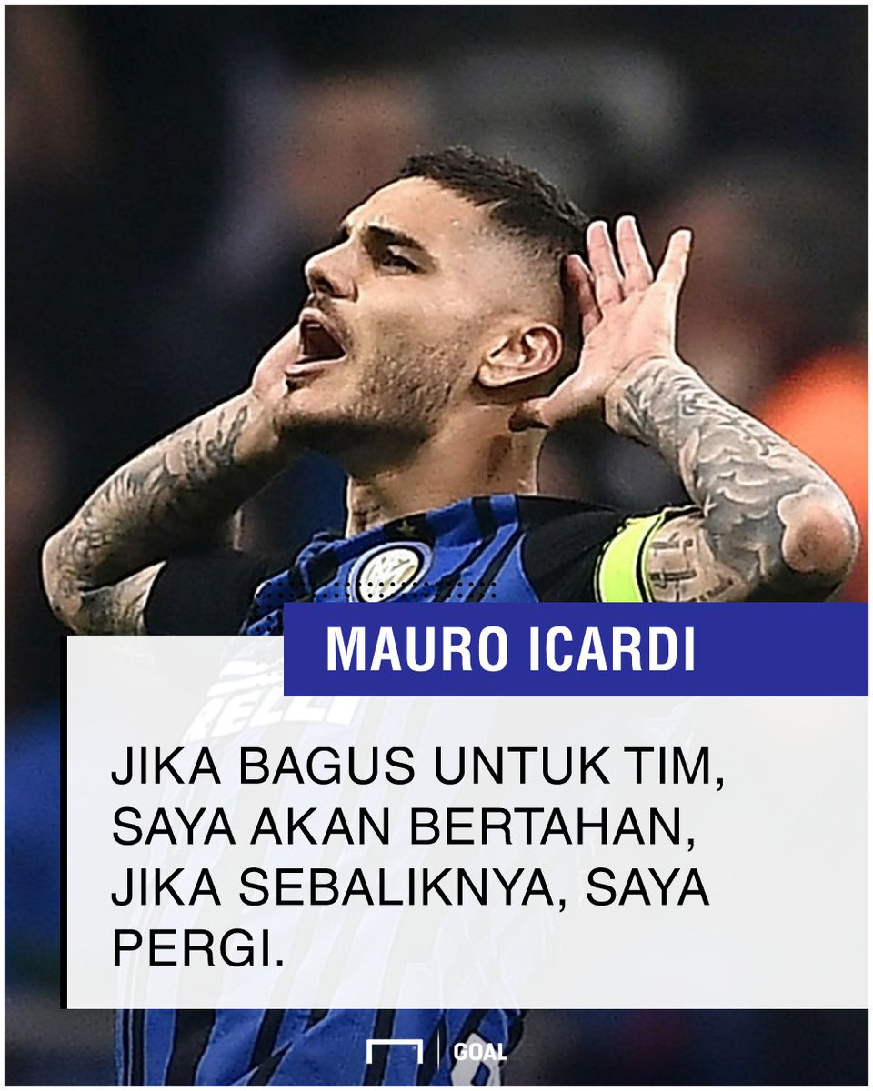 Mauro Icardi Tak Jamin Bertahan Di Inter Milan - bit.ly/2Kj0rRL