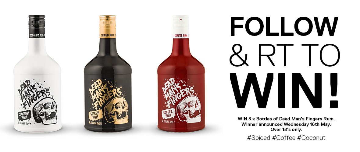 deadmansfingers's tweet image. Who wants to get their hands on our 3 new flavours? #DMFSpiced #DMFCoffee and #DMFCoconut Follow and RT for your chance to #Win - Winner chosen Wednesday May 16th at 6pm on #winitwednesday 💀👍🏻