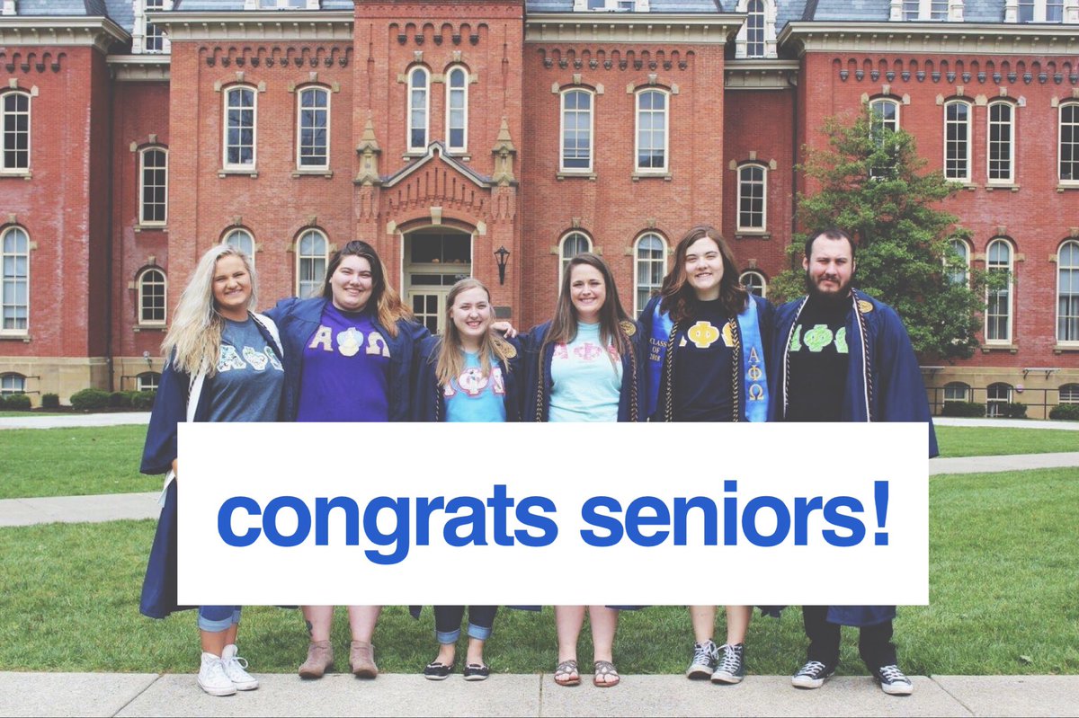 Congratulations to all of <a href="/WestVirginiaU/">WVU Mountaineers · Let’s Go!</a> seniors that have graduated this weekend. Especially our own seniors that have walked across the stage! We love you!