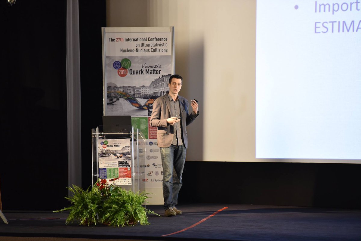 QM2018's tweet image. Livio Bianchi is talking about #SmallSystems #QM2018