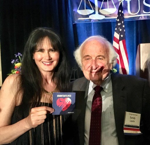 I LUVED that I had the  honor of meeting <a href="/repsandylevin/">Rep. Sandy Levin</a> at the Michigan Association for Justice Convention in Detroit. #CARE #CAREACTION #NOWMORETHANEVER #DONTCUTLIVES #IVAWA #Detroit #PureMichigan #Michigan