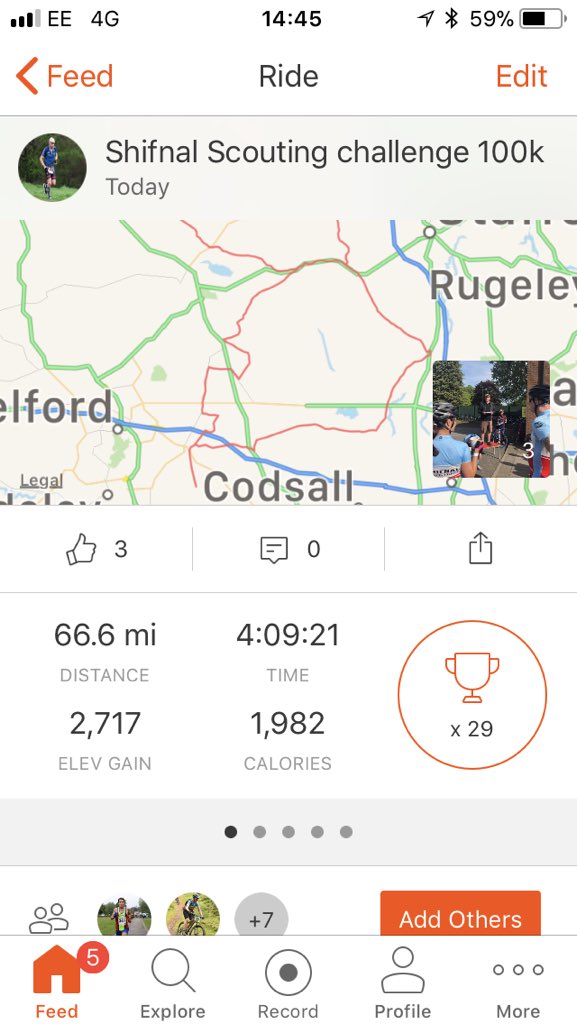 BurtieBrom's tweet photo. Great event, fab weather and route. Lots of money raised for @ShifnalScouting well done! @936ADL @ShifnalCycling @AATR_Cycling @UKCycleChat #Shropshire @ShifnalScenes https://t.co/F2YOvQGWrL