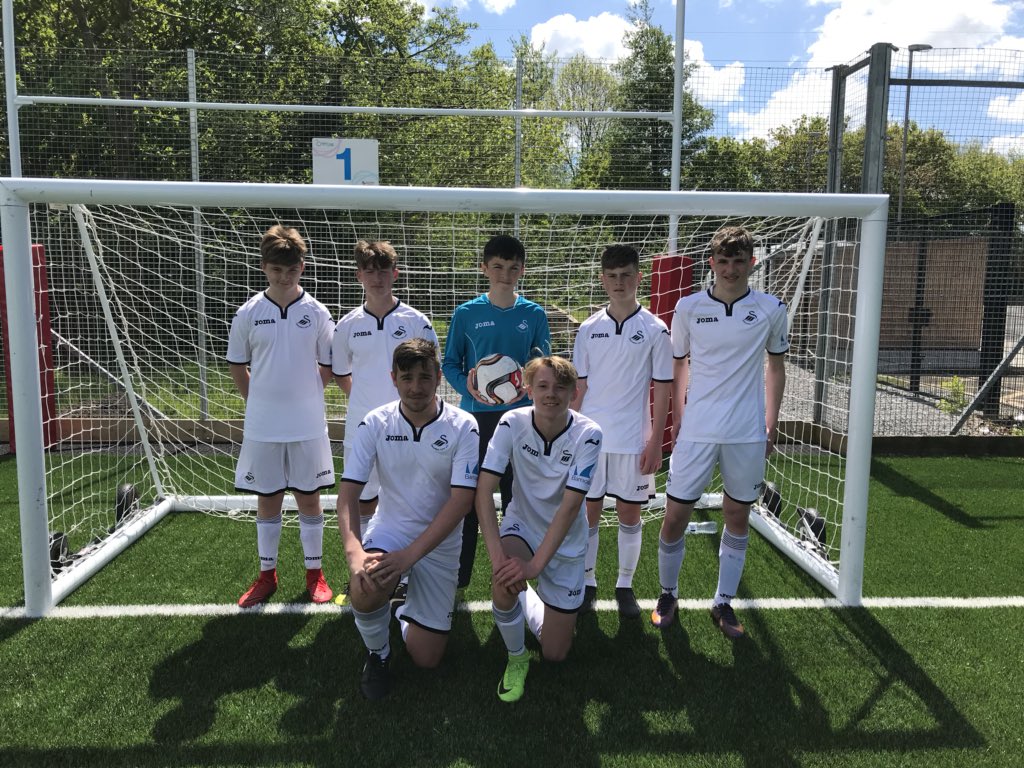 SwansFdn's tweet photo. A huge congratulaions to every individual who took part in todayโs #FixtureWithinAFixture vs @scfc_community!
Time to enjoy the last game of the season at the @LibertyStadium โฝ๏ธ๐ https://t.co/pHNAwMUuOY
