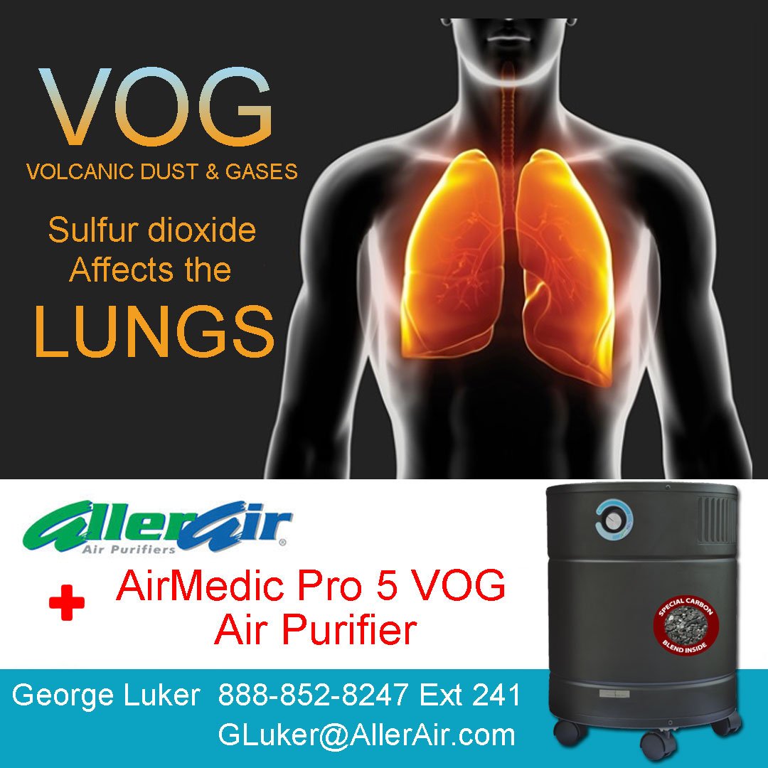 Pure_Air_Always's tweet photo. #VOG is unpleasant to anyone, &amp; can produce headaches as well as irritation to the lungs &amp; eyes. People with #asthma &amp; other respiratory problems, the effects are much more serious, causing a tightening of the airways in the lungs making it very difficult to breathe. #AirPurifier https://t.co/6yAUUcntE7