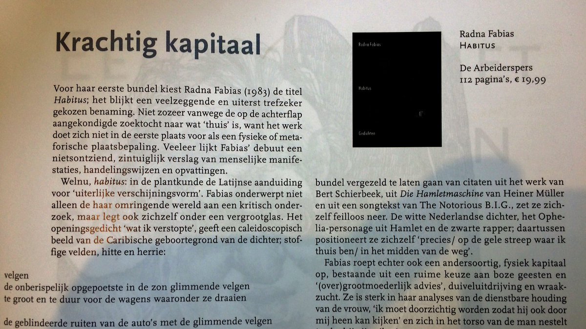Heel veel #PIFR in de jubileum <a href="/_Awater/">Awater</a>: <a href="/Danez_Smif/">Danez</a>, Nachoem Wijnberg, @dajbowen en Radna Fabias. Presentatie van het 50e nummer in 'De staat van de poëzie' op 31 mei, met uitreiknig van de Buddingh, @enperquin, <a href="/ingmarheytze/">Ingmar Heytze</a> en Janita Monna (<a href="/trouw/">Trouw</a>).