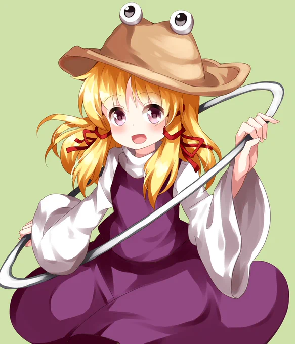 #深夜の真剣お絵描き60分一本勝負 洩矢諏訪子 