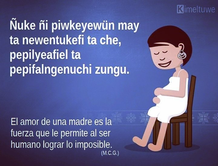 Filll antü ñuke ñi antü ngekey / Todos los día es el día de la madre #DíaDeLaMadre