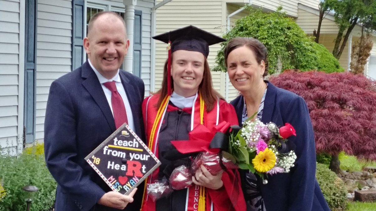 jr266's tweet photo. We are so proud of Emily! All her hard work paid off. Congratulations on graduating from Rutgers today @RutgersU @THEemilyryan4 #RutgersGraduation https://t.co/gzJLZVmHxI
