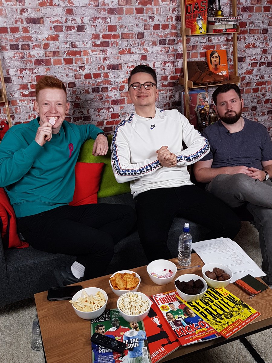 footballdaily's tweet photo. Only a matter of time till kick-off, get your questions in to the guys for them to answer LIVE on #FanHour
Stream the final day of the Premier League season and get 25% off a @NOWTVSport Sky Sports Day Pass https://t.co/SEkxRLBRAc https://t.co/31R2mV9XHd