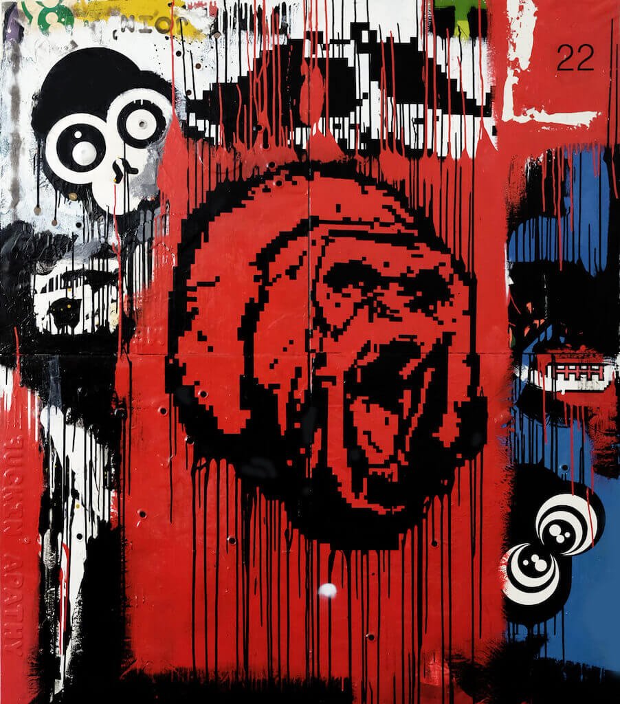 ArtColorGallery's tweet photo. "Fucked Up World" (2014) #artcontemporain #artcollector #artworks #gallery #exhibitions #artderue #painting #arts #artforsale #ArtLovers #artwork #paintings #KingKong #artlover #artlife #ArtOfTheDay #ArtOfTheDeal #artraffic >>https://t.co/rctAkWQ606 https://t.co/xDgRQpuWHB