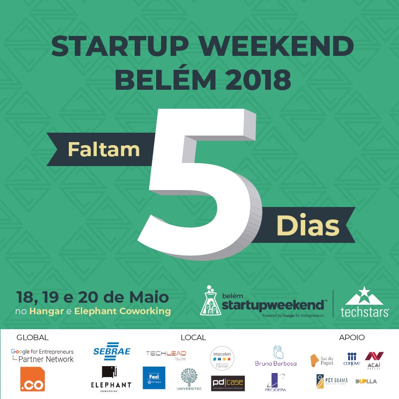 swbelem's tweet image. No #SWBelem2018 você será nosso convidado para compartilhar suas ideias, aprender com grandes nomes do empreendedorismo, construir o seu negócio e a se divertir.
