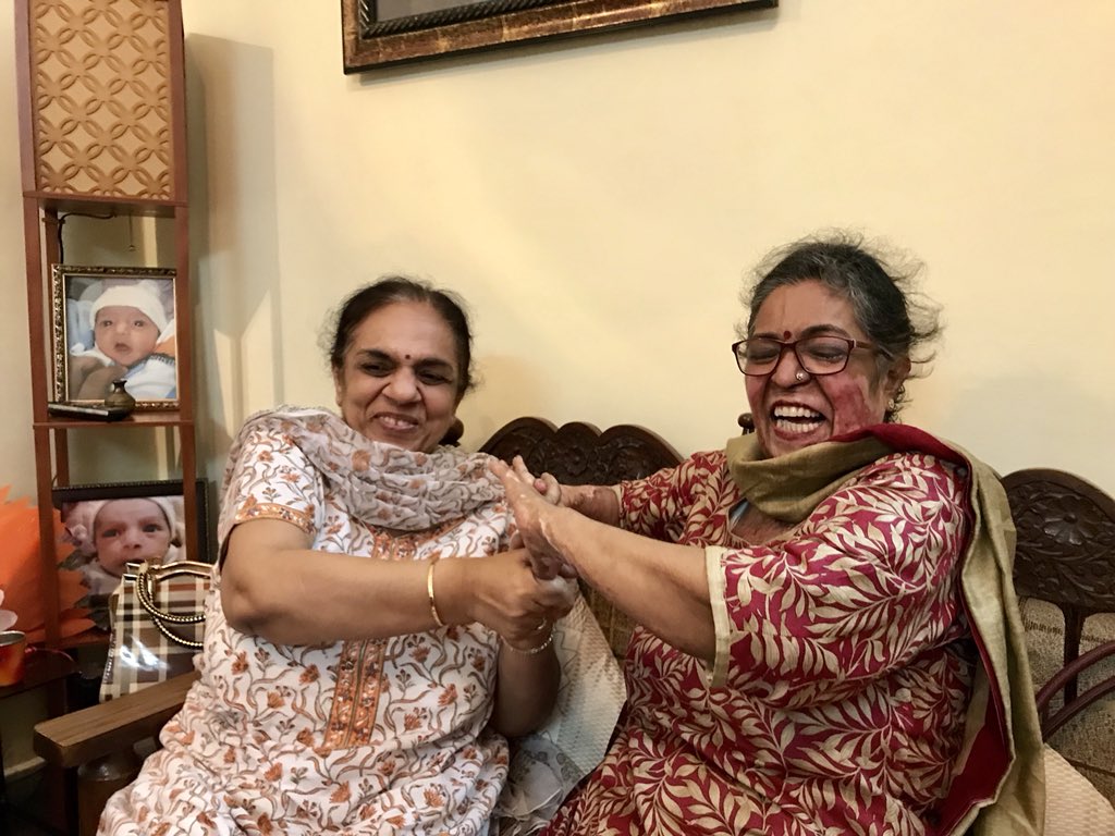 PapaCJ's tweet photo. Performed in honour of Mrs Chopra at her home today. Loved entertaining her family and making both kids and elders laugh. 

#PapaCJHappinessProject https://t.co/eCS2xYYEZB