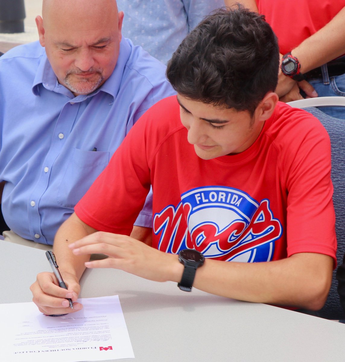 runcoachgeorge's tweet photo. Congratulations to Michael Balseca @balsecamichael for signing with Florida Southern College @FLSouthern to run Cross Country on scholarship @FSC_Mocs. Thank you for all the memories and I wish you all the best! #LetsGoMocs https://t.co/wqbrWTCMXK