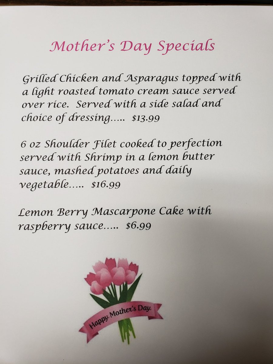 MicksAllAmerPub's tweet photo. Happy Mother's Day https://t.co/jzU2LnwY0V