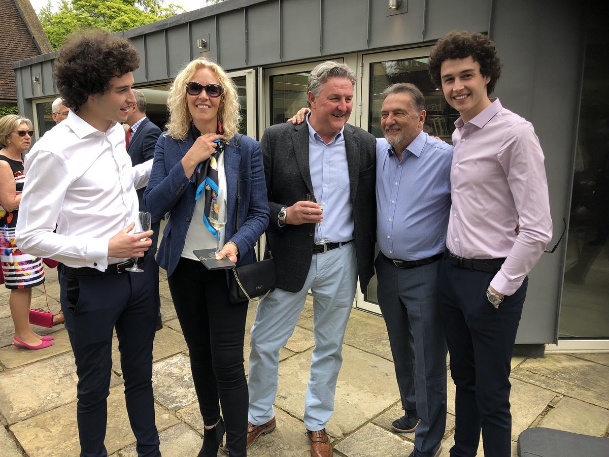 raymond_blanc's tweet photo. An event with @rolexfan &amp; @MJJewellers @lemanoir.
&amp; also lovely love story I was told by papa and Maman!!!
This happy family s romance started @lemanoir- They married and had their honeymoon with us...then these two good looking young men( twins) brought joy to the family🙂 https://t.co/4ee86uSpOJ