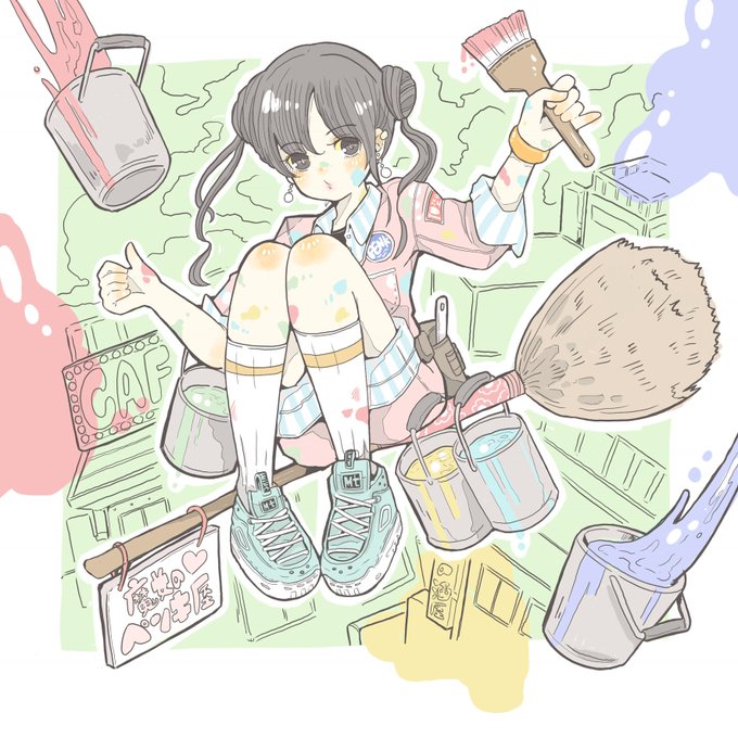 ペンキ屋のtwitterイラスト検索結果