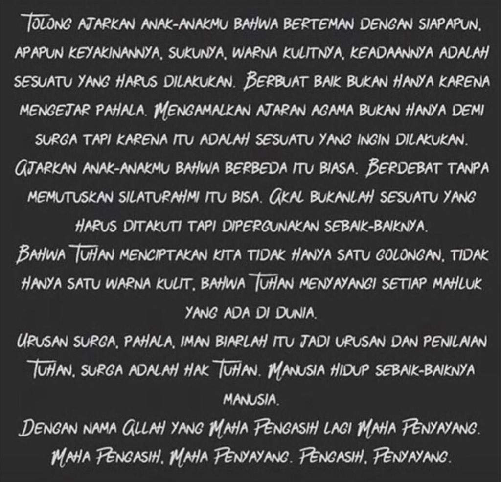 InNath's tweet photo. Teruntuk semua orang tua... https://t.co/IbHahbEEBY