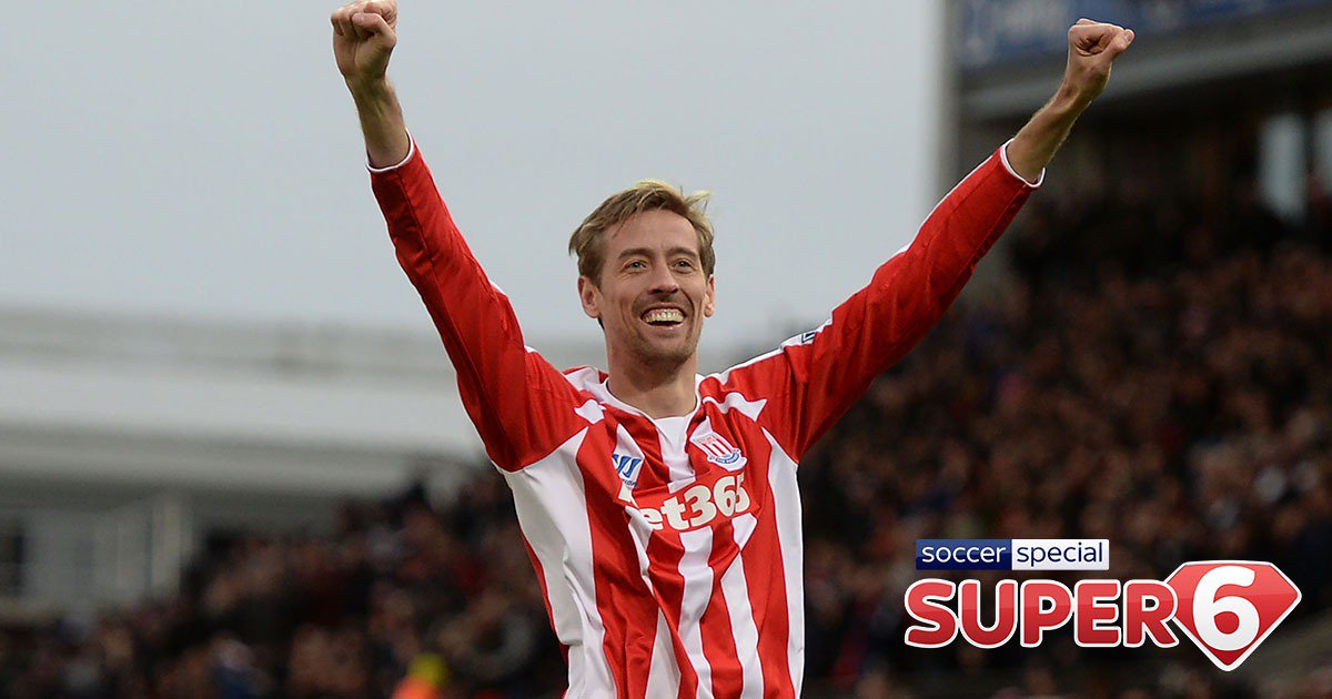🗼 Arguably the best 'big man' in #PremierLeague history getting in on the act on the final day. #Super6
