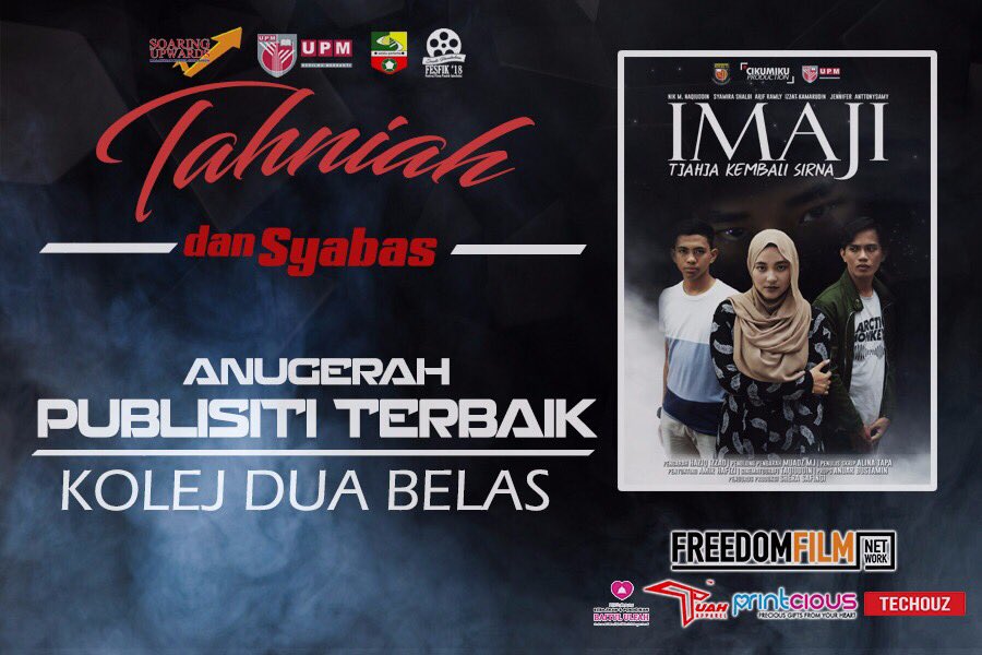 fesfikupm2018's tweet photo. Anugerah Publisiti Terbaik https://t.co/fE7Az2N0bi