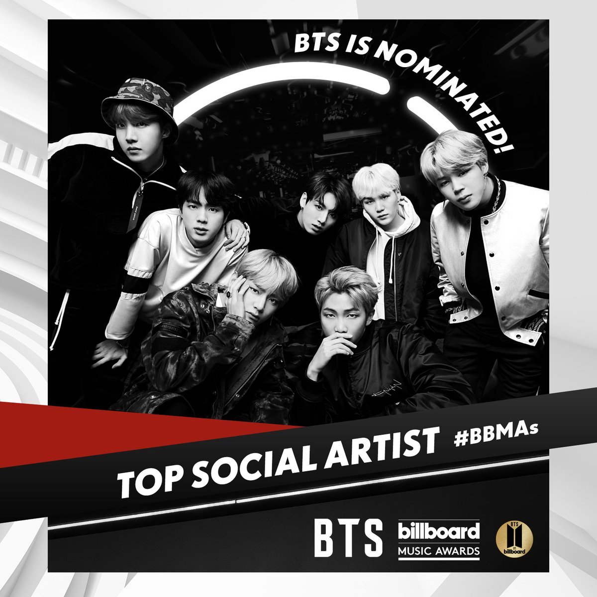 BTS_Billboard's tweet photo. [#BBMAs]

Voting for the Top Social Artist category will start TOMORROW!
This means we'll only have about a week to vote for @BTS_twt.

We here, at BTS Billboard, will be providing voting statistics, progress updates &amp; all the rules, so please anticipate it!

#LoveYourselfTear_D4 https://t.co/oQuOT0B96m